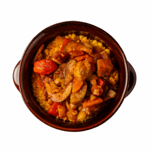 Cous Cous alla curcuma con verdure
