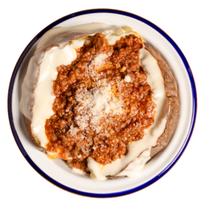 Ragù, besciamella e parmigiano