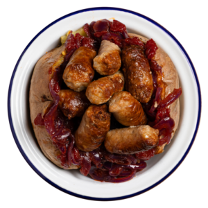 Friggione di cipolle alla bolognese con salsiccia